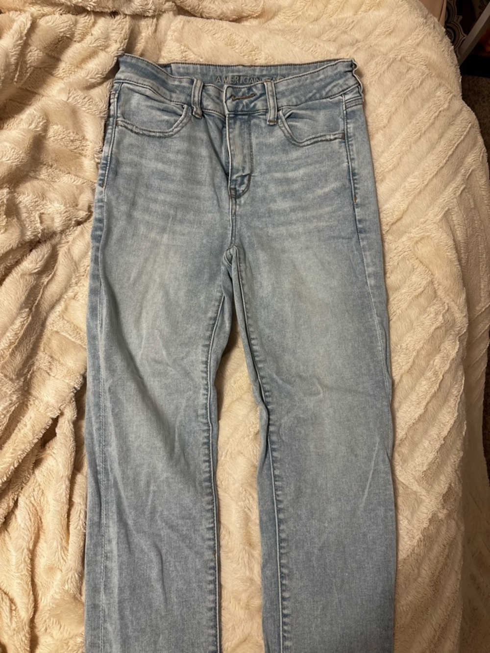 American Eagle Outfitters Light Wash Blue Jeggings
